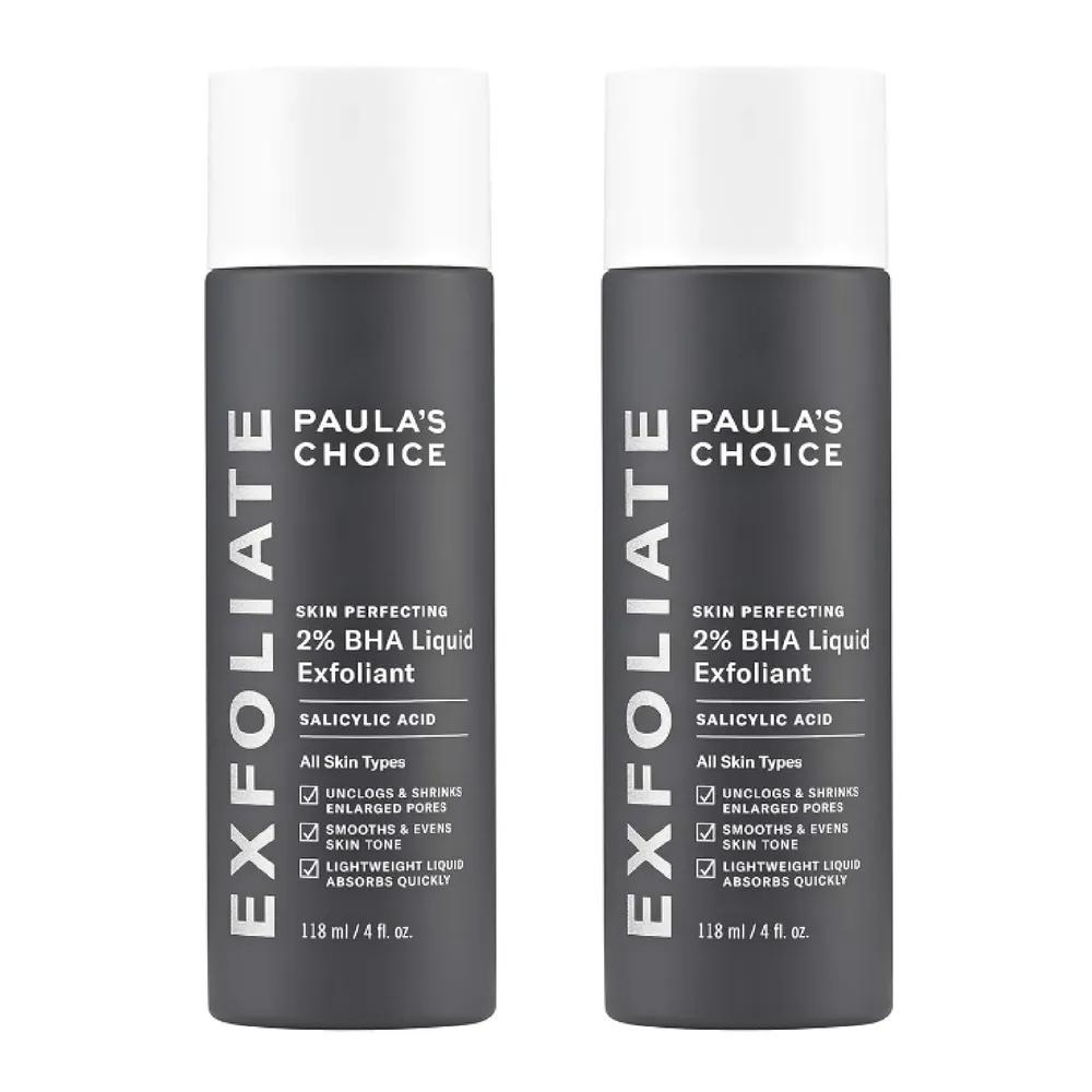 Paula s Choice Skin Perfecting BHA Liquid Exfoliant 118ml x 2
Paula s Choice Skin Perfecting BHA Liquid Exfoliant 118ml x 2