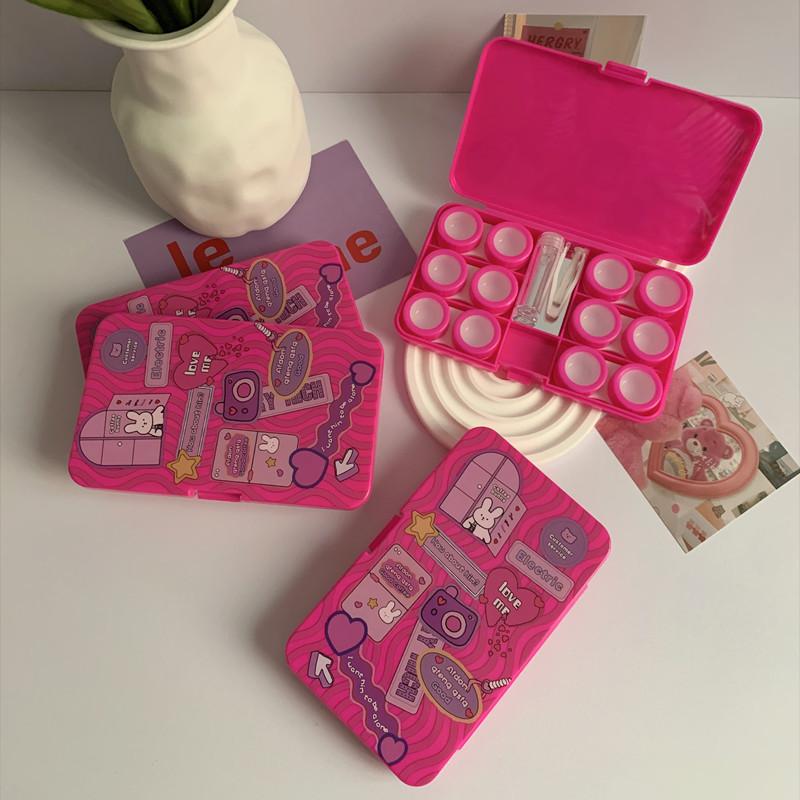 Candy Color Contact Lens Box Girl s Contact Lenses Case Travel Portable Beauty Eye Box Contact Lens Cases with Mirror Tweezers
Candy Color Contact Lens Box Girl s Contact Lenses Case Travel Portable Beauty Eye Box Contact Lens Cases with Mirror Tweezers