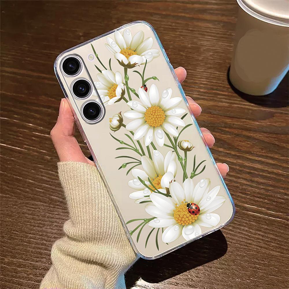 Белый Цветок Ромашки Чехол для Телефона Прозрачный Для Samsung Galaxy S25 Ultra S24 S26 Plus S23 FE Прозрачный Масляная Живопись Силиконовый TPU Чехол Samsung S26
Белый Цветок Ромашки Чехол для Телефона Прозрачный Для Samsung Galaxy S25 Ultra S24 S26 Plus S23 FE Прозрачный Масляная Живопись Силиконовый TPU Чехол Samsung S26