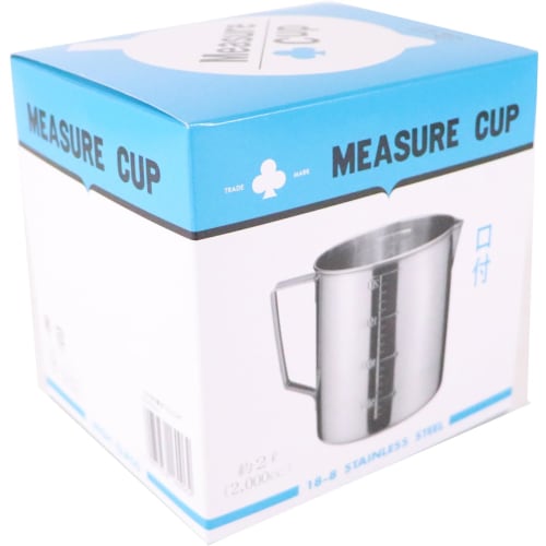 Daiya Kinzoku CLO 18-8 Measuring Water Tank with Spout, 2000cc, 036041
Daiya Kinzoku CLO 18-8 Measuring Water Tank with Spout, 2000cc, 036041