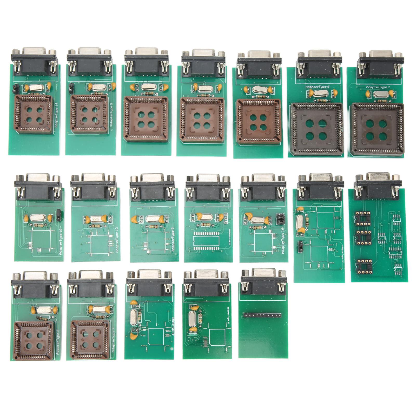 19 Pcs UPA Full Adapter Programming Eeprom Board Clip Adapter for All UPA USB Programmer
19 Pcs UPA Full Adapter Programming Eeprom Board Clip Adapter for All UPA USB Programmer