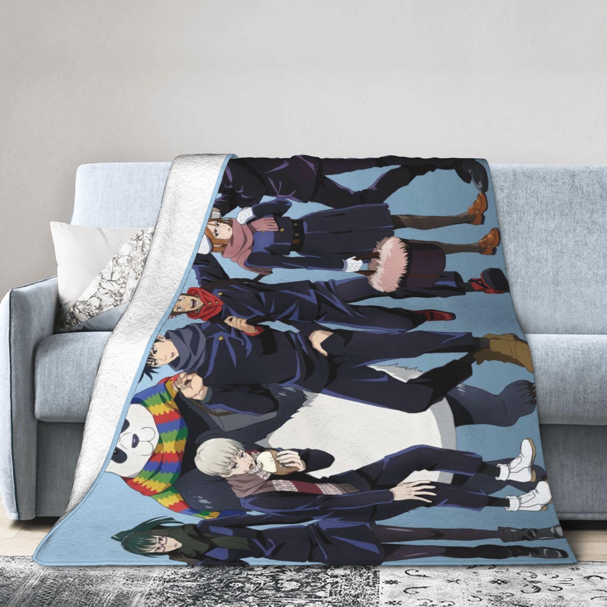 Super Warm BlanketKids Camping Jujutsu Kaisen Hot Anime Throw Blanket Flannel Bedspread For Couch Bed Street Trend Bed Cover 80x120cm
Super Warm BlanketKids Camping Jujutsu Kaisen Hot Anime Throw Blanket Flannel Bedspread For Couch Bed Street Trend Bed Cover 80x120cm