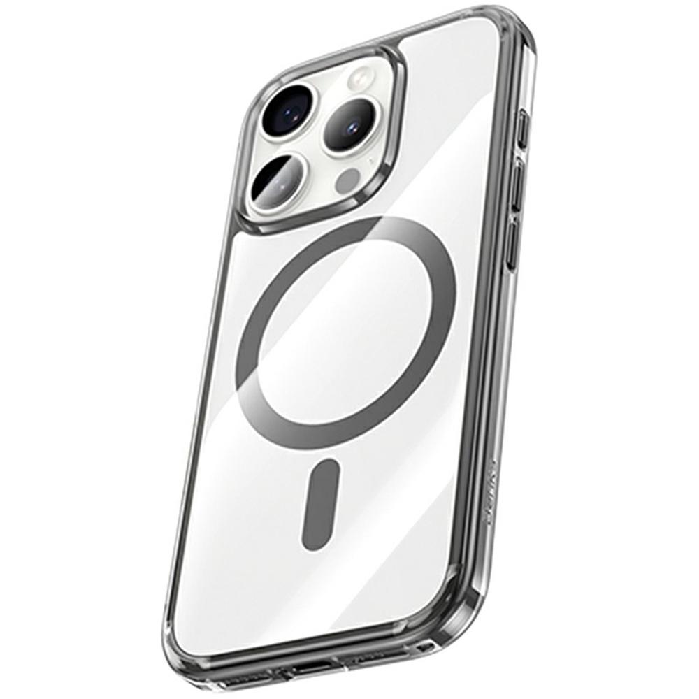 BENKS Для iPhone 16 Pro Max Магнітний чохол Сумісний з MagSafe Протиударний ТПУ+ПК Задня кришка для телефону Dark Grey
BENKS Для iPhone 16 Pro Max Магнітний чохол Сумісний з MagSafe Протиударний ТПУ+ПК Задня кришка для телефону Dark Grey