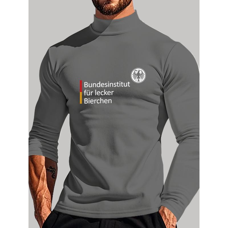 Men s Mock Neck Long Sleeve Tee, Perfect for Autumn Outdoor Walks XXL сірий
Men s Mock Neck Long Sleeve Tee, Perfect for Autumn Outdoor Walks XXL сірий