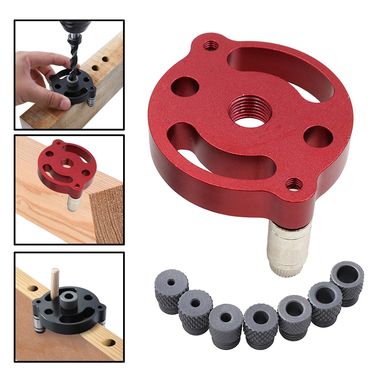 Vertical Self Centering Dowel Jig Kit 2/3/4/5/6/8/10mm Vertical Hole Puncher Drill Bushings Pocket Locator for Woodworking Beech
Vertical Self Centering Dowel Jig Kit 2/3/4/5/6/8/10mm Vertical Hole Puncher Drill Bushings Pocket Locator for Woodworking Beech