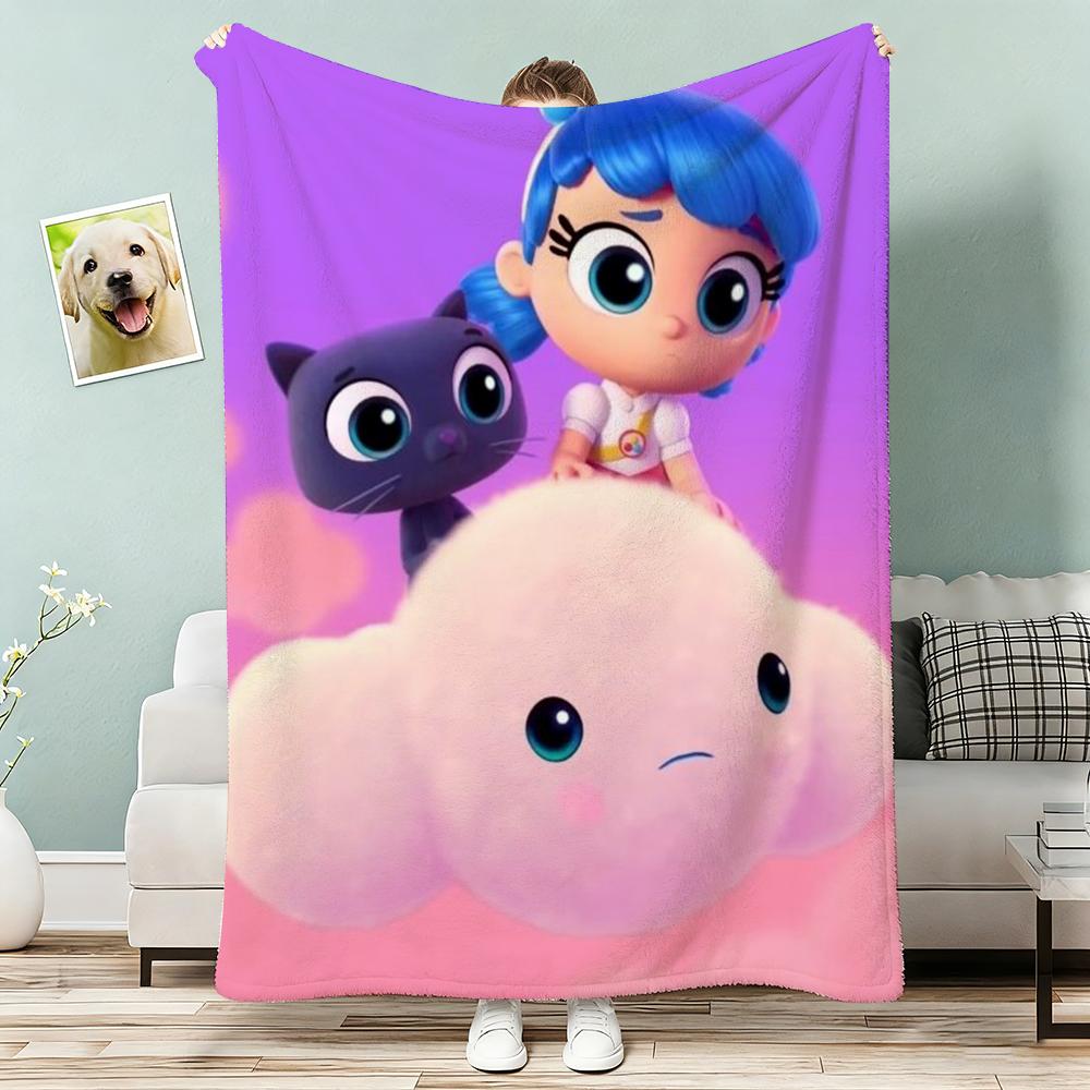 True Rainbow Kingdom Throw Lightweight 240g Flannel Blanket Soft Skin-friendly for Summer Cooling 75cmx90cm
True Rainbow Kingdom Throw Lightweight 240g Flannel Blanket Soft Skin-friendly for Summer Cooling 75cmx90cm