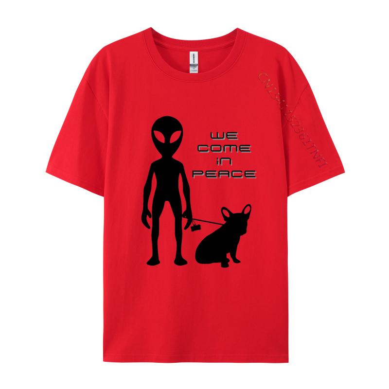 We Come In Peace Alien French Bulldog Tshirt Funny Fitted Puppy Lovers T Shirts Unisex Anime Printed Vintage Tee Tops Cotton S
We Come In Peace Alien French Bulldog Tshirt Funny Fitted Puppy Lovers T Shirts Unisex Anime Printed Vintage Tee Tops Cotton S