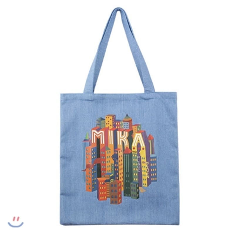 Mika Denim Eco Bag (Mika City Denim Eco Bag) (Mika 4th Album Official Goods) 
Mika Denim Eco Bag (Mika City Denim Eco Bag) (Mika 4th Album Official Goods)
