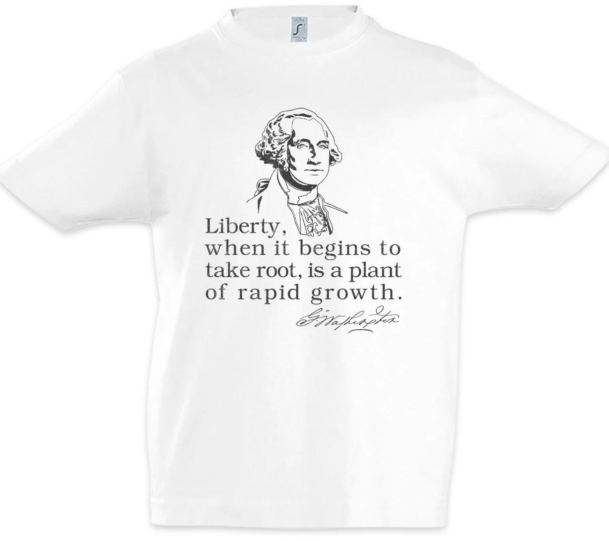 Washington Liberty Kids Boys T-Shirt George Quote General Civil War USA Soldier 110
Washington Liberty Kids Boys T-Shirt George Quote General Civil War USA Soldier 110