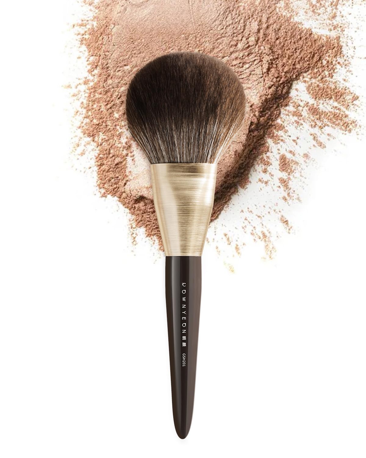 ROWNYEON Powder Brush, Large Size, Face Brush, Makeup Brush, Cosmetic Brush, Fiber Hair, Soft, Easy to Use, Soft, Gentle Hair Quality, GSH201
ROWNYEON Powder Brush, Large Size, Face Brush, Makeup Brush, Cosmetic Brush, Fiber Hair, Soft, Easy to Use, Soft, Gentle Hair Quality, GSH201