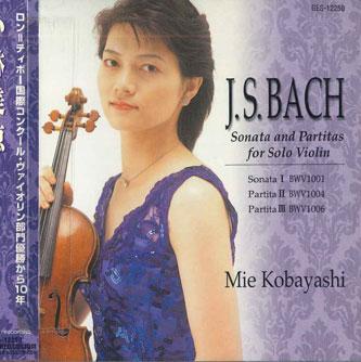 CD MIE KOBAYASHI - Bach Sonata And Partitas For Solo V GES12250 NIPPON COLUMBIA Japan Obi Classical Used
CD MIE KOBAYASHI - Bach Sonata And Partitas For Solo V GES12250 NIPPON COLUMBIA Japan Obi Classical Used