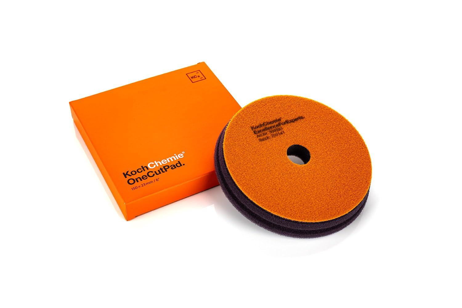 Koch-Chemie One Cut Pad - Removes moderate weathering and scratches - Low twisting force (150mm x 23mm)
Koch-Chemie One Cut Pad - Removes moderate weathering and scratches - Low twisting force (150mm x 23mm)