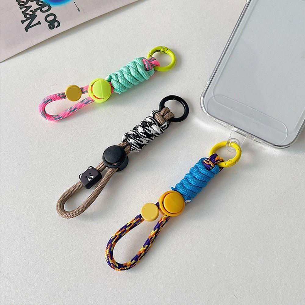 5Pcs Anti-loss Braided Lanyard Keyring Twist Rope Colorful Knot Pendant Woven Phone Lanyard Unisex Style 1
5Pcs Anti-loss Braided Lanyard Keyring Twist Rope Colorful Knot Pendant Woven Phone Lanyard Unisex Style 1