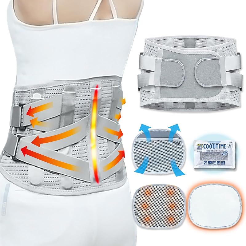 waist supporter Lakutier With 3 types of pads corset waist belt waist support belt for summer for winter mesh pad magnetic pad cooling Comes with
waist supporter Lakutier With 3 types of pads corset waist belt waist support belt for summer for winter mesh pad magnetic pad cooling Comes with