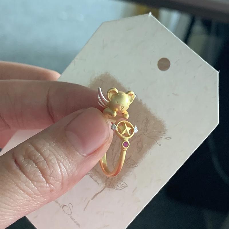 2024 Light Luxury Magical Girl Kero Couples Rings Adjustable
2024 Light Luxury Magical Girl Kero Couples Rings Adjustable