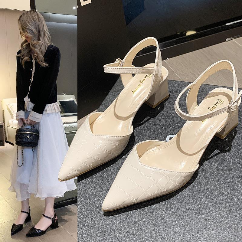 Стильные и простые модные женские туфли с неглубоким горлом 2024 года, британский стиль, спереди сумка сзади, с пряжкой, одинарные туфли, женские босоножки на толстом каблуке, женские 35 бежевый
Стильные и простые модные женские туфли с неглубоким горлом 2024 года, британский стиль, спереди сумка сзади, с пряжкой, одинарные туфли, женские босоножки на толстом каблуке, женские 35 бежевый