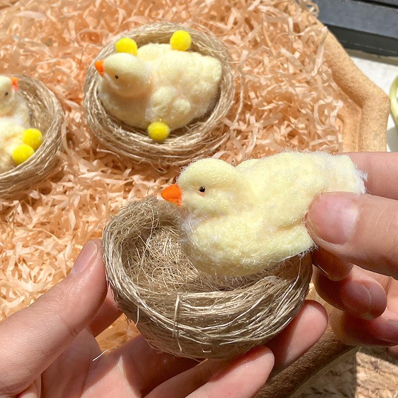 1 Piece Handmade Soft Silicone Cute Duckling And Duck Nest Squeeze Toys Squishy Pinching Stress Relief Toy For Baby Gift
1 Piece Handmade Soft Silicone Cute Duckling And Duck Nest Squeeze Toys Squishy Pinching Stress Relief Toy For Baby Gift