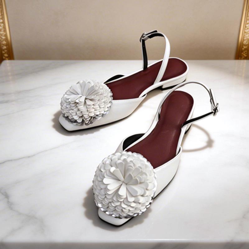2026 Elegant Camellia Square Toe Flat Sandals with Buckle Strap Size 37 білий
2026 Elegant Camellia Square Toe Flat Sandals with Buckle Strap Size 37 білий