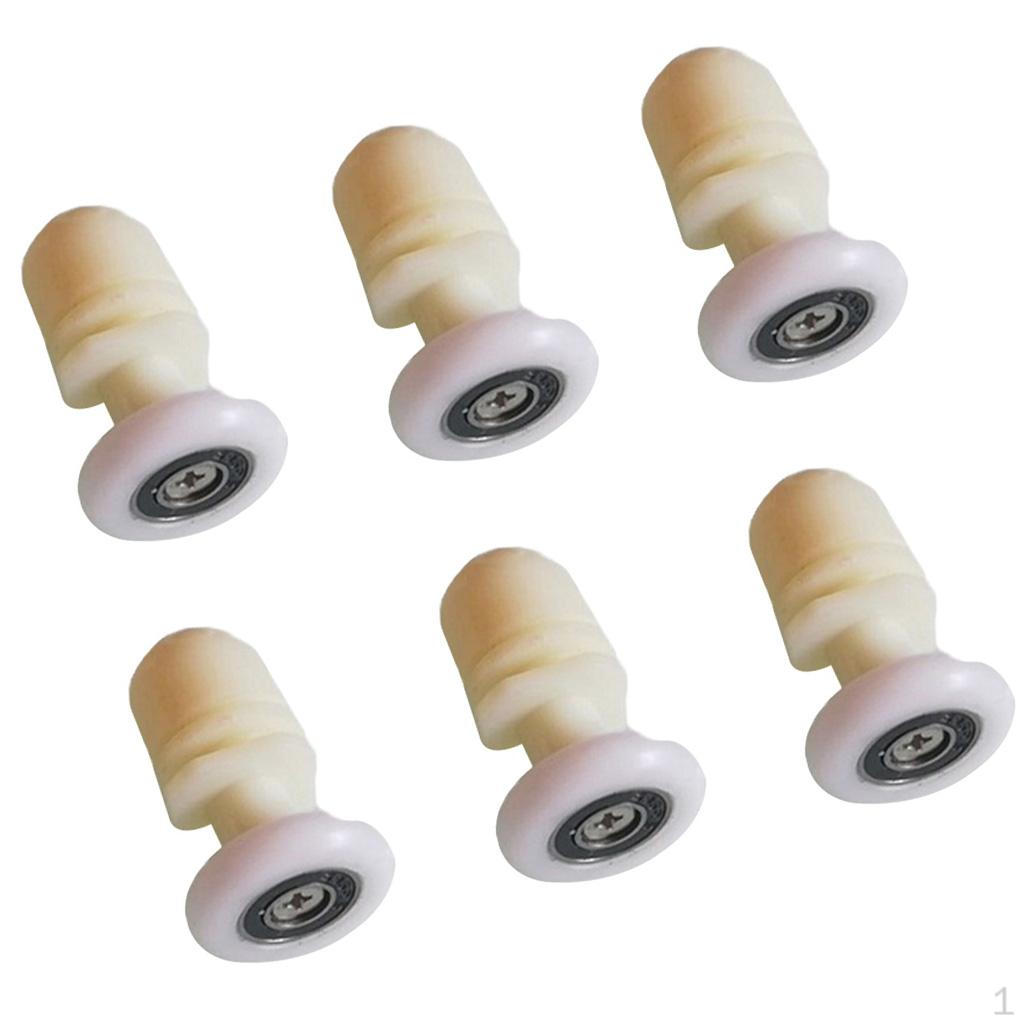 6pcs Replacement Shower Door Roller Wheel Runner Diameter 27mm
6pcs Replacement Shower Door Roller Wheel Runner Diameter 27mm