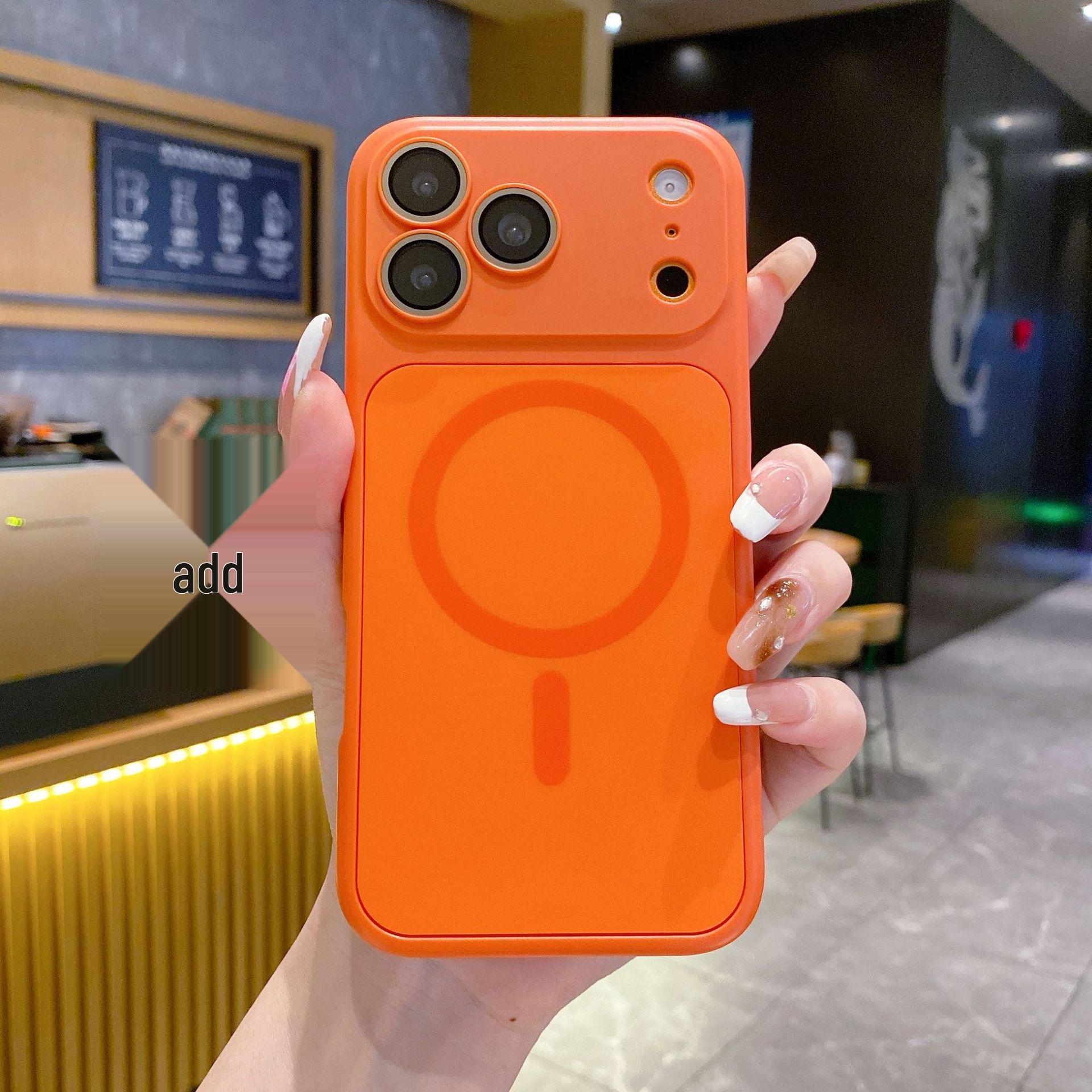 Apple Promax 17 iPhone16 Magnetic Drop-Proof Case: Dual Layer Protection iPhone 14 Pro Max оранжевый
Apple Promax 17 iPhone16 Magnetic Drop-Proof Case: Dual Layer Protection iPhone 14 Pro Max оранжевый