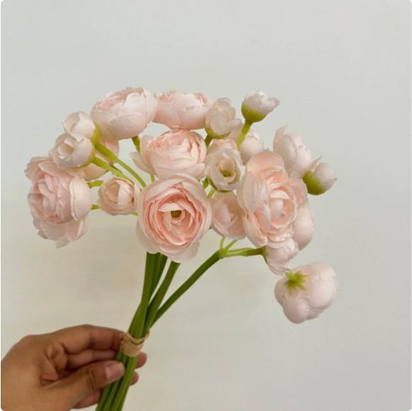 Artificial Mini Lotus Flower Bouquet Realistic Faux Floral Arrangement for Home Office Table Decoration Indoor Use One Size рожевий
Artificial Mini Lotus Flower Bouquet Realistic Faux Floral Arrangement for Home Office Table Decoration Indoor Use One Size рожевий
