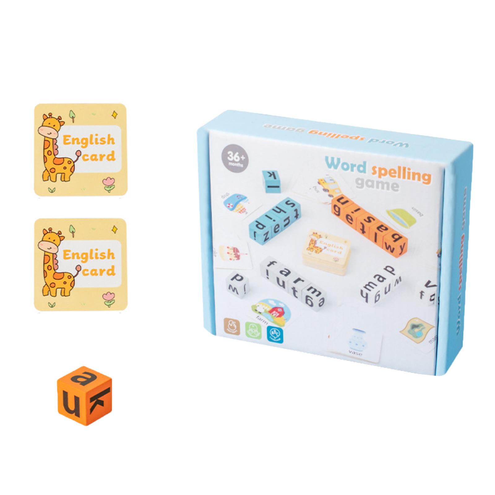 Matching Letter Game Spelling Reading English Alphabet Wooden Letters Card Mat- Game Children Pre-school Learning Language Toys One Size
Matching Letter Game Spelling Reading English Alphabet Wooden Letters Card Mat- Game Children Pre-school Learning Language Toys One Size