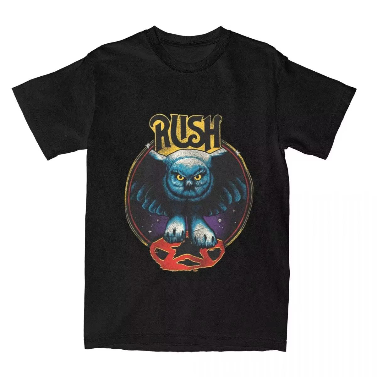 Rush Rock Band Summer Fashion T-Shirt Cotton Crew Neck Short Sleeve Casual Print 1981 Tour High Quality 4XL
Rush Rock Band Summer Fashion T-Shirt Cotton Crew Neck Short Sleeve Casual Print 1981 Tour High Quality 4XL