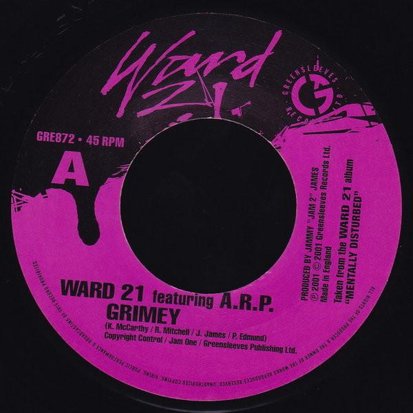 7inch Record WARD 21 - Grimey / Mad Family GRE872 Greensleeves Re 2001 UK Reggae, Ska & Dub Used
7inch Record WARD 21 - Grimey / Mad Family GRE872 Greensleeves Re 2001 UK Reggae, Ska & Dub Used