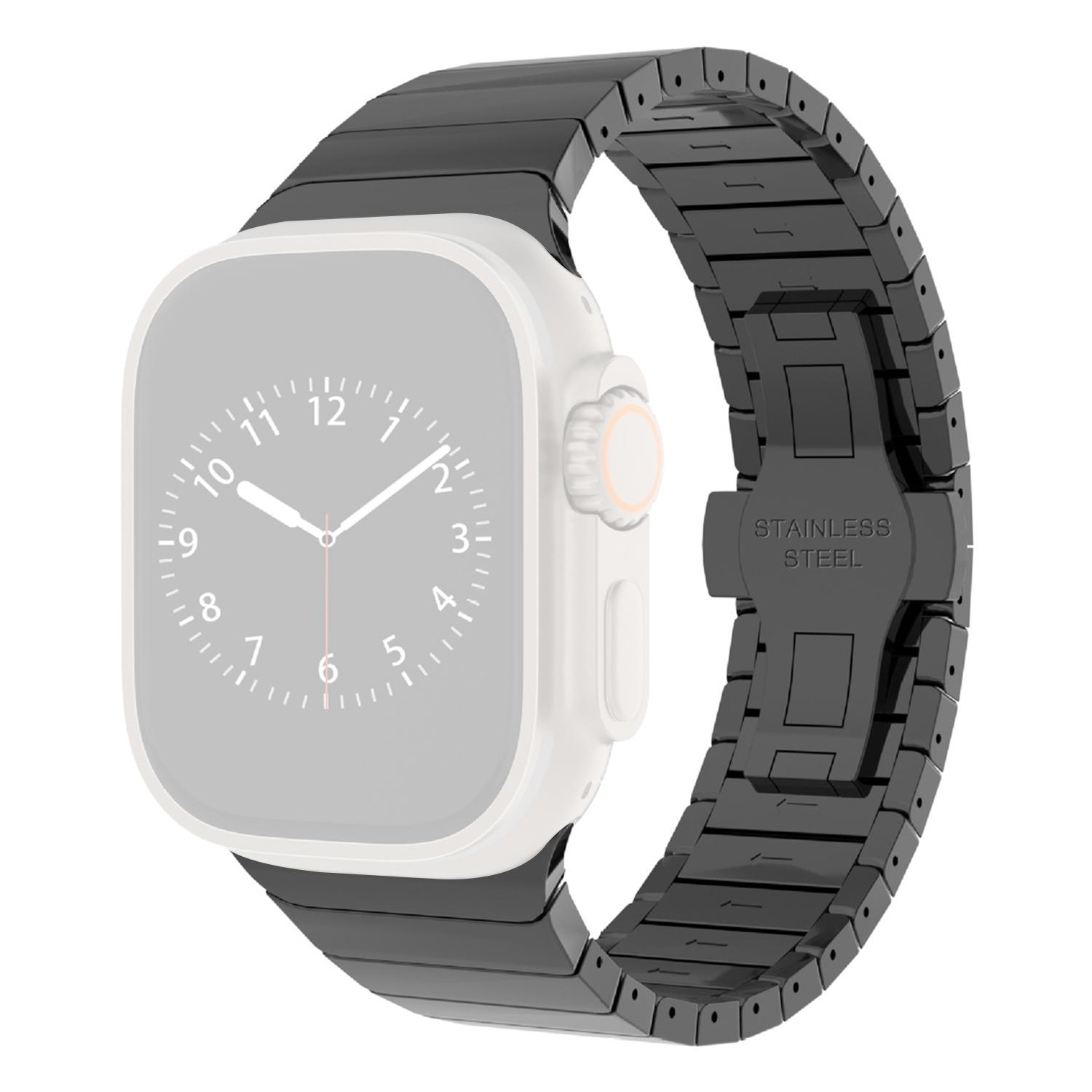 KALEBOL Stainless Steel Watch Band for Apple Watch Series 11 10 42mm/9 8 7 41mm/SE3 SE2 SE 6 5 4 40mm/3 2 1 38mm Beaded Bamboo Link Strap E
KALEBOL Stainless Steel Watch Band for Apple Watch Series 11 10 42mm/9 8 7 41mm/SE3 SE2 SE 6 5 4 40mm/3 2 1 38mm Beaded Bamboo Link Strap E