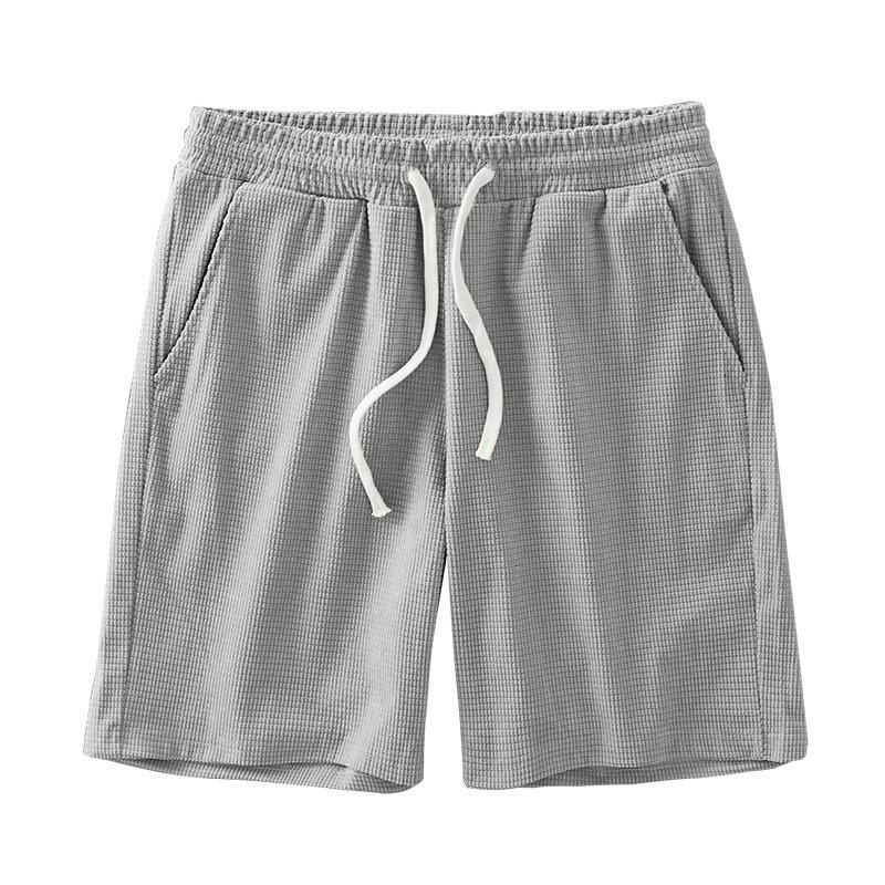 Men Shorts Solid Color Mid Waist Summer Motion Waffle Texture Deep Crotch Drawstring Male Shorts Loose Knee Length Casual Short 5XL
Men Shorts Solid Color Mid Waist Summer Motion Waffle Texture Deep Crotch Drawstring Male Shorts Loose Knee Length Casual Short 5XL