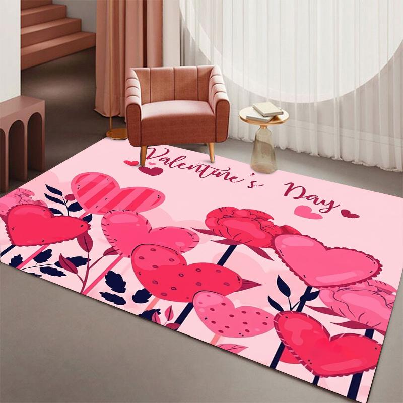 Rug Carpet Mat Non-Slip Valentine s Day Heart Bouquet Cartoon Area Rug for Kids Bedroom Nursery Playroom Living Room Home Decor 40cm x 60cm
Rug Carpet Mat Non-Slip Valentine s Day Heart Bouquet Cartoon Area Rug for Kids Bedroom Nursery Playroom Living Room Home Decor 40cm x 60cm