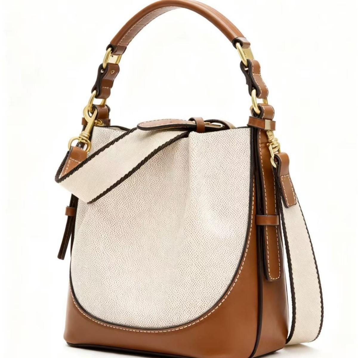 Fashion New Women s Bag Brown Korean Style Drawstring Portable Crossbody Wide Drawstring Bucket Bag 20.3*12.3*21CM
Fashion New Women s Bag Brown Korean Style Drawstring Portable Crossbody Wide Drawstring Bucket Bag 20.3*12.3*21CM