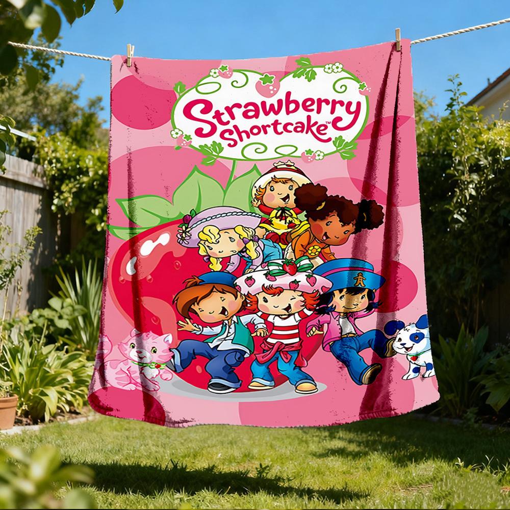1pc Strawberry Shortcake Outdoor Flannel Blanket, Lightweight Warm Cozy for Travel Camping Office Soft Polyester Fabric 80x120cm
1pc Strawberry Shortcake Outdoor Flannel Blanket, Lightweight Warm Cozy for Travel Camping Office Soft Polyester Fabric 80x120cm