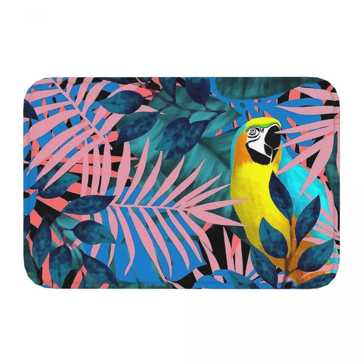 Tropical Leaves Beach Bathroom Mat Jungle Toucan Parrot Rug Home Doormat Living Room Carpet Balcony 40cm x 60cm
Tropical Leaves Beach Bathroom Mat Jungle Toucan Parrot Rug Home Doormat Living Room Carpet Balcony 40cm x 60cm