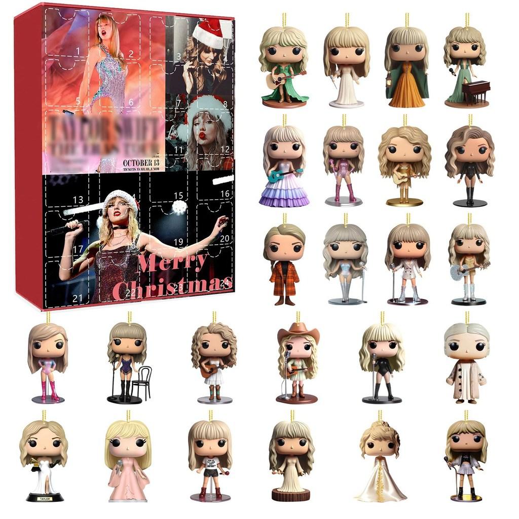 Taylor Swift Christmas Decor Acrylic Tree Ornaments 24day Advent Calendar For Festive Celebrations Style A
Taylor Swift Christmas Decor Acrylic Tree Ornaments 24day Advent Calendar For Festive Celebrations Style A