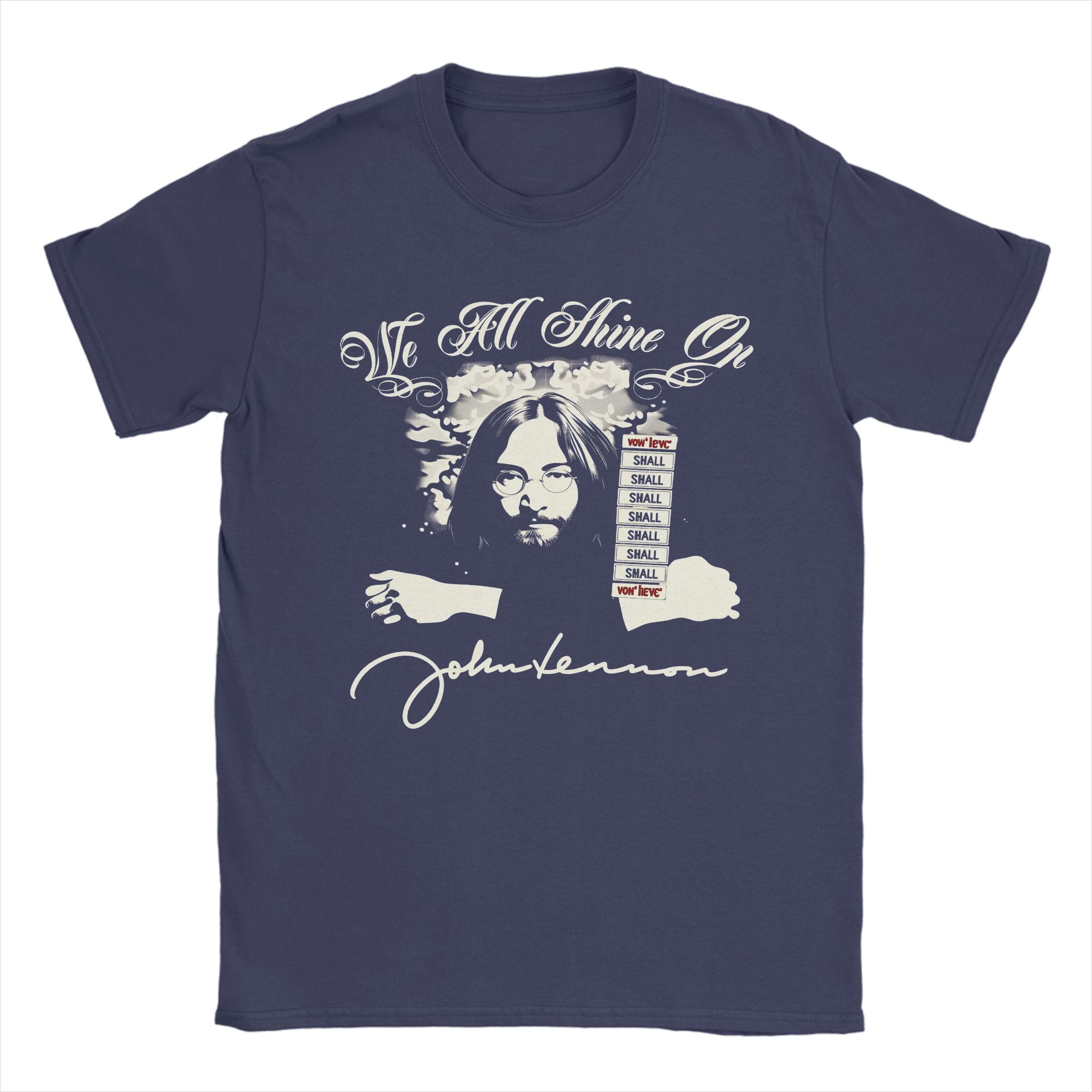 Fruit of the Loom John Lennon We All Shine On TShirt Summer 100 Cotton T Shirts For Couple Short Sleeve Street Style Tees 4XL
Fruit of the Loom John Lennon We All Shine On TShirt Summer 100 Cotton T Shirts For Couple Short Sleeve Street Style Tees 4XL