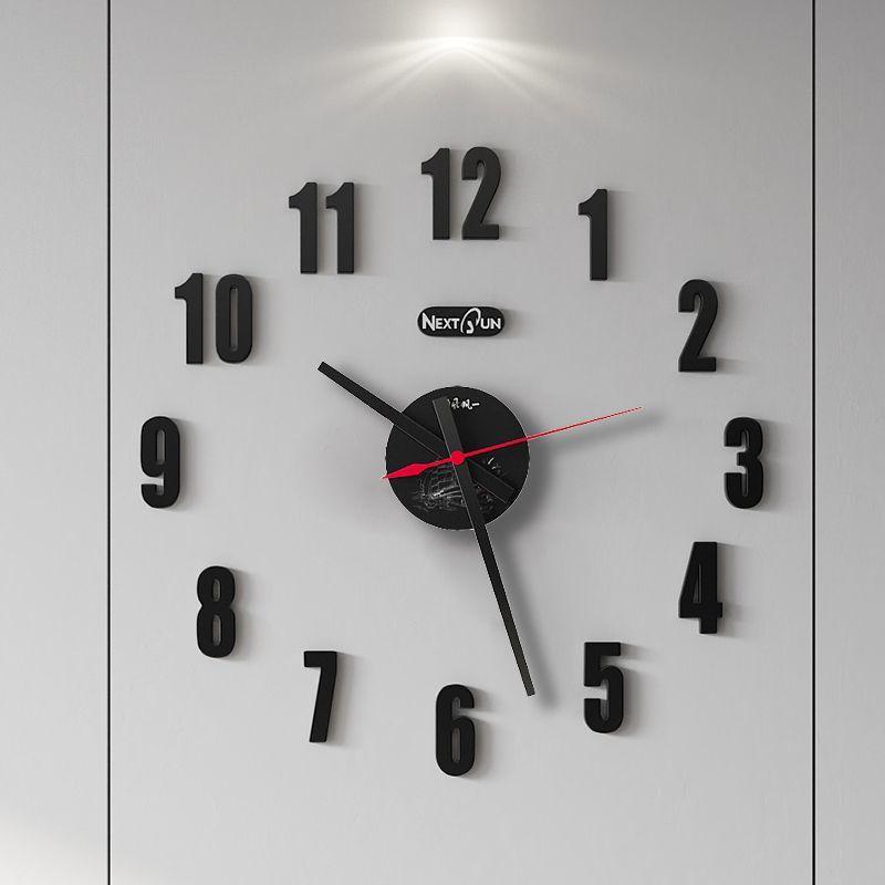 Creative 3D Paste Your Own Digital Clock Hole-free Living Room Home Wall Clock Watch Gift Home Decoration (as the picture,Diameter 30cm)
Creative 3D Paste Your Own Digital Clock Hole-free Living Room Home Wall Clock Watch Gift Home Decoration (as the picture,Diameter 30cm)