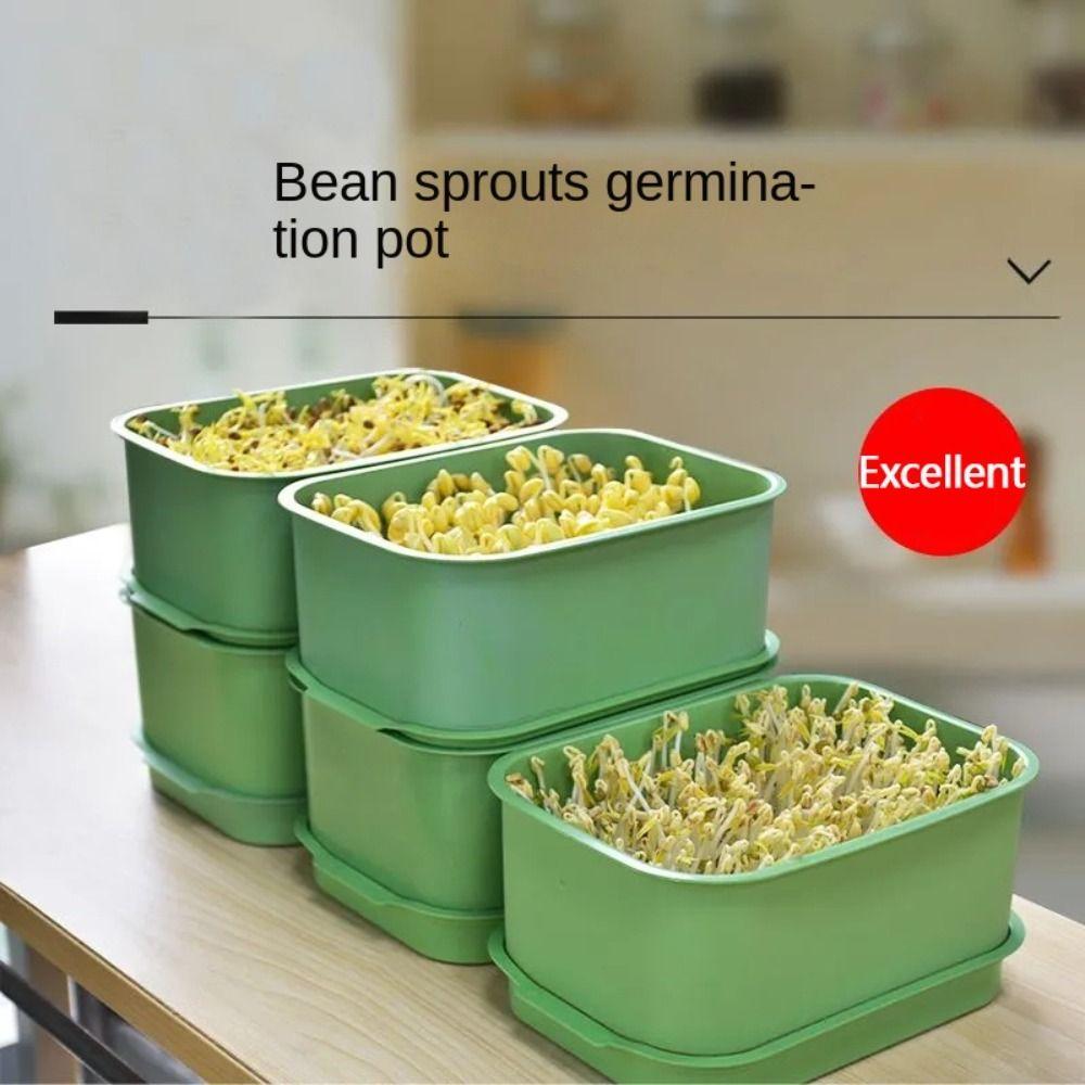 Sprout Planting Helper Sprouts Growing Tray Horticultural Tool Sprouting Tray Hydroponic System зелений
Sprout Planting Helper Sprouts Growing Tray Horticultural Tool Sprouting Tray Hydroponic System зелений