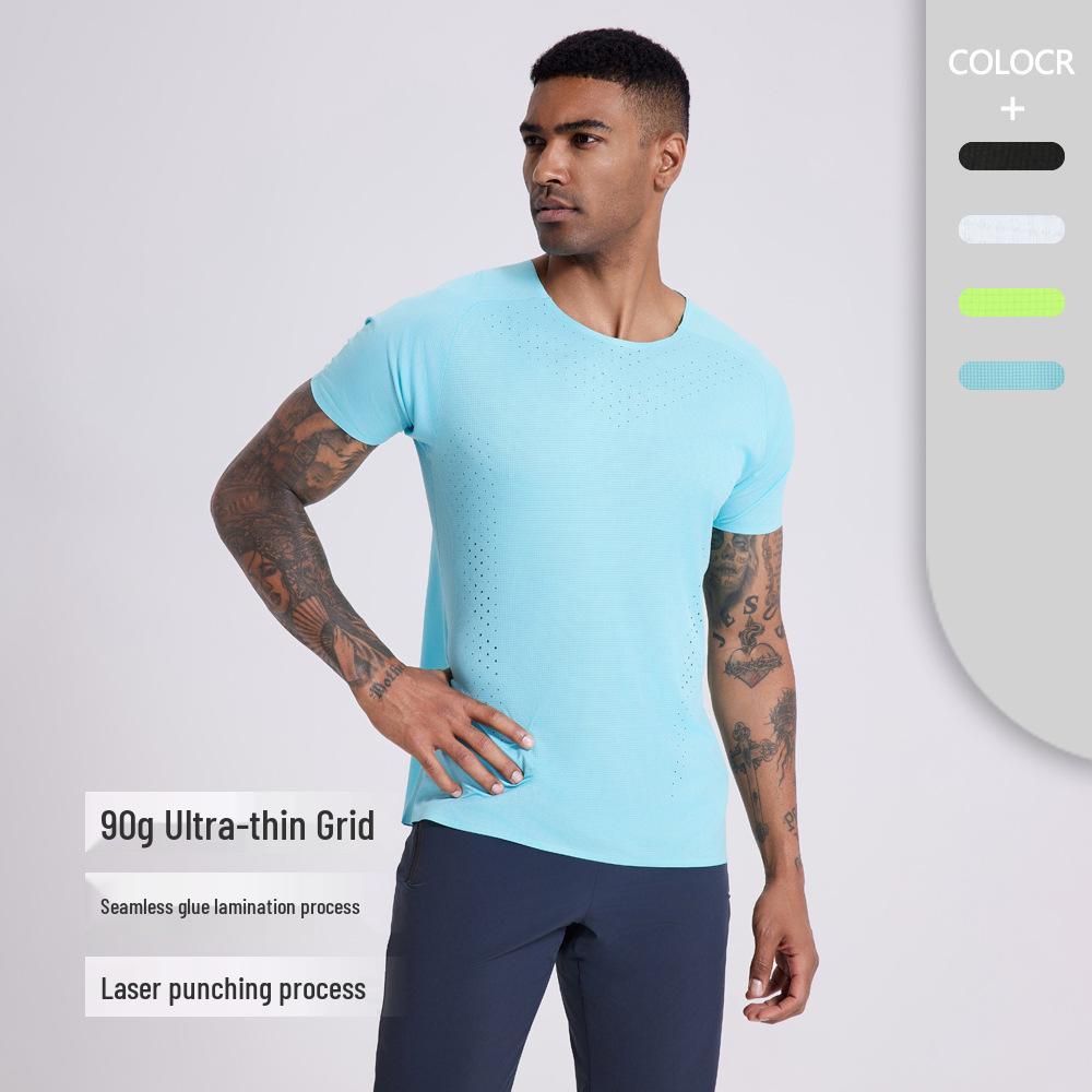Men s Quick-Dry Wind Tunnel Running T-Shirt with Logo - Marathon Team Sports Shirt XL небо синє кольору
Men s Quick-Dry Wind Tunnel Running T-Shirt with Logo - Marathon Team Sports Shirt XL небо синє кольору