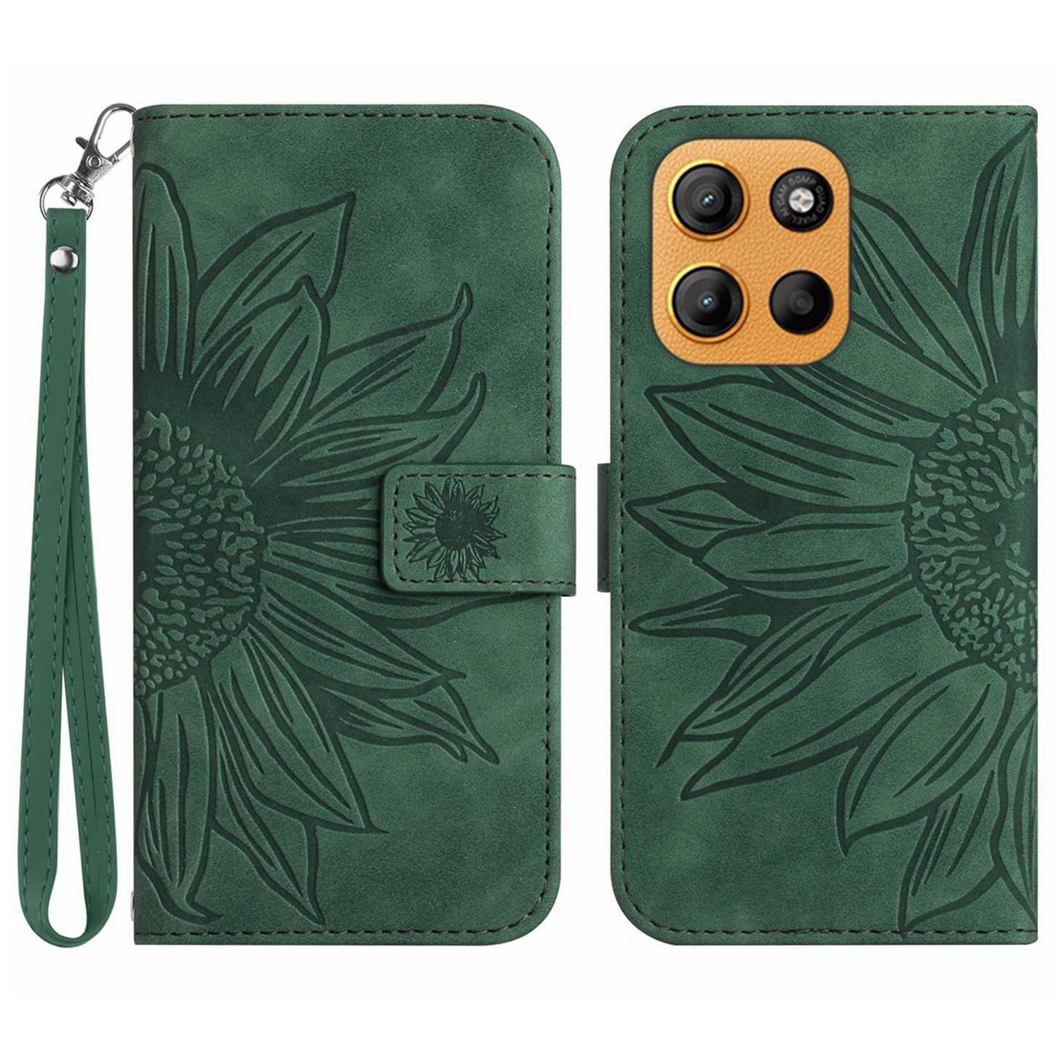 For Motorola Moto G15 4G Case Sunflower Imprint Leather Wallet Phone Cover with Wrist Strap B
For Motorola Moto G15 4G Case Sunflower Imprint Leather Wallet Phone Cover with Wrist Strap B