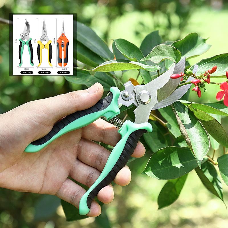 3 Pcs Pruning Shears Gardening Scissors Set Orchard Flower Branch Garden Multi-purpose Tool Household Stainless Steel Scissors 3 Pcs / Pack
3 Pcs Pruning Shears Gardening Scissors Set Orchard Flower Branch Garden Multi-purpose Tool Household Stainless Steel Scissors 3 Pcs / Pack
