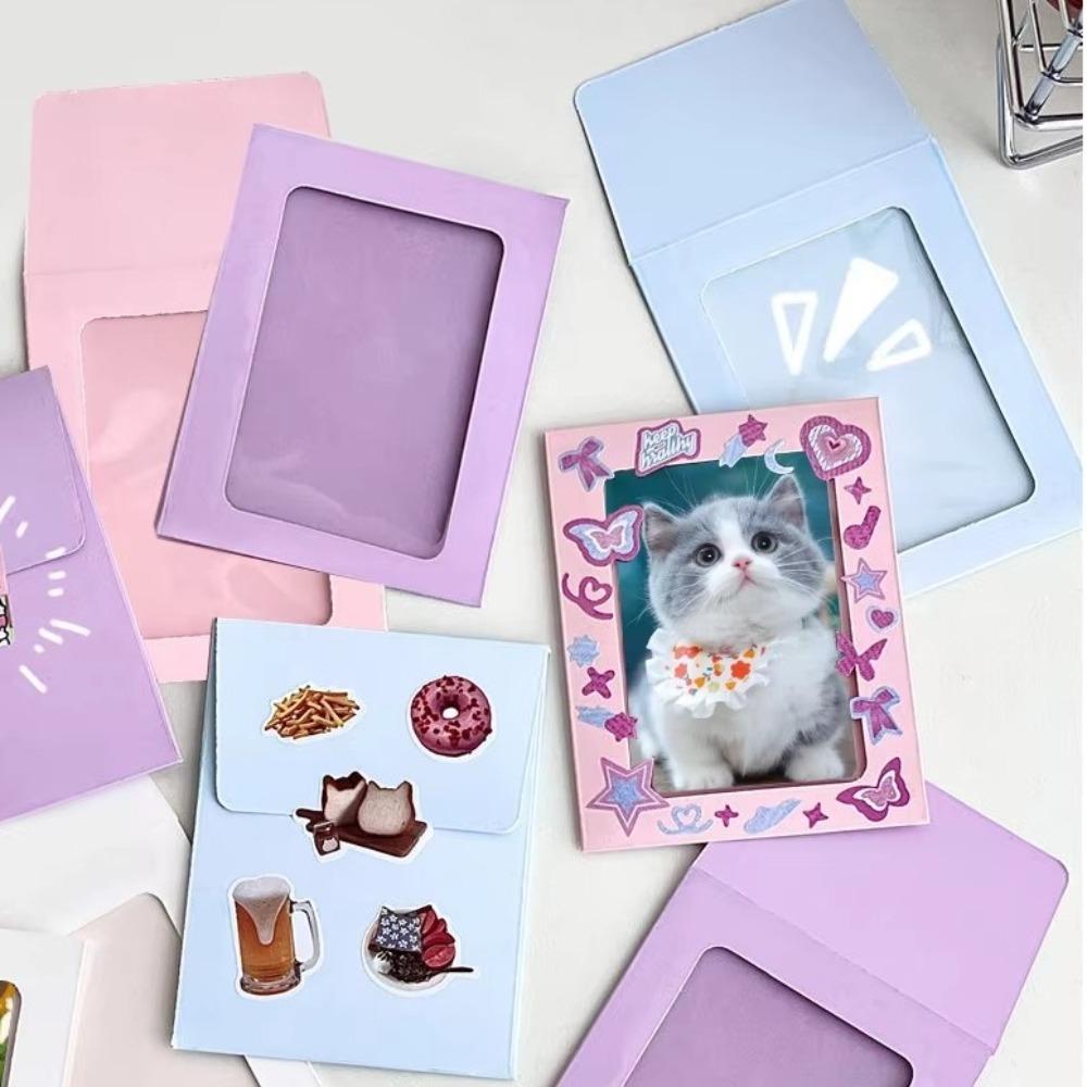 10Pcs/pack Transparent Window Envelope Card Sleeve Protective Bag Office School Supplies синій
10Pcs/pack Transparent Window Envelope Card Sleeve Protective Bag Office School Supplies синій