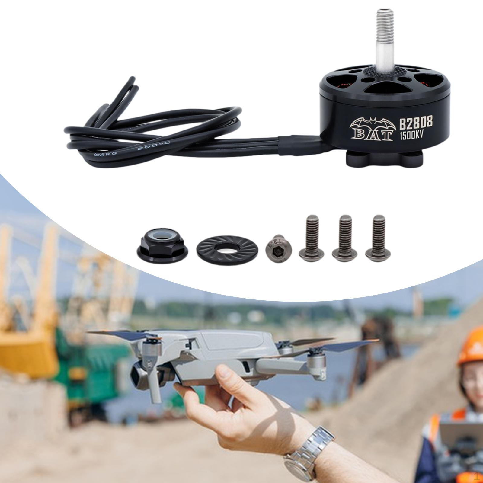 1500kv Drone Brushless Motor Sturdy Easy to Install Replace B2808 FPV
1500kv Drone Brushless Motor Sturdy Easy to Install Replace B2808 FPV