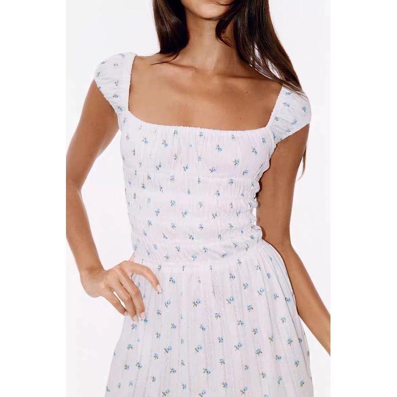 Withjean Vintage Floral Square Collar Dress Women s Sweet Vacation Style Pleated Waist Tight French Tea Break Skirt White M
Withjean Vintage Floral Square Collar Dress Women s Sweet Vacation Style Pleated Waist Tight French Tea Break Skirt White M