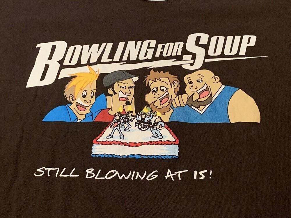 Rare VTG BOWLING FOR SOUP Still Blowing All Size Shirt Unisex NI717 Unisex T-Shirt XXXL
Rare VTG BOWLING FOR SOUP Still Blowing All Size Shirt Unisex NI717 Unisex T-Shirt XXXL