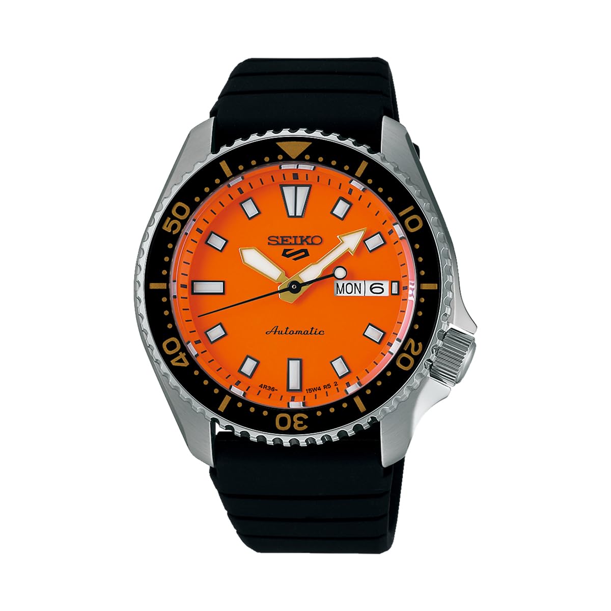 Seiko SRPL89K1 5 Sports SKX Automatic Watch for Case Men, 42.5mm Size, Orange/Black
Seiko SRPL89K1 5 Sports SKX Automatic Watch for Case Men, 42.5mm Size, Orange/Black