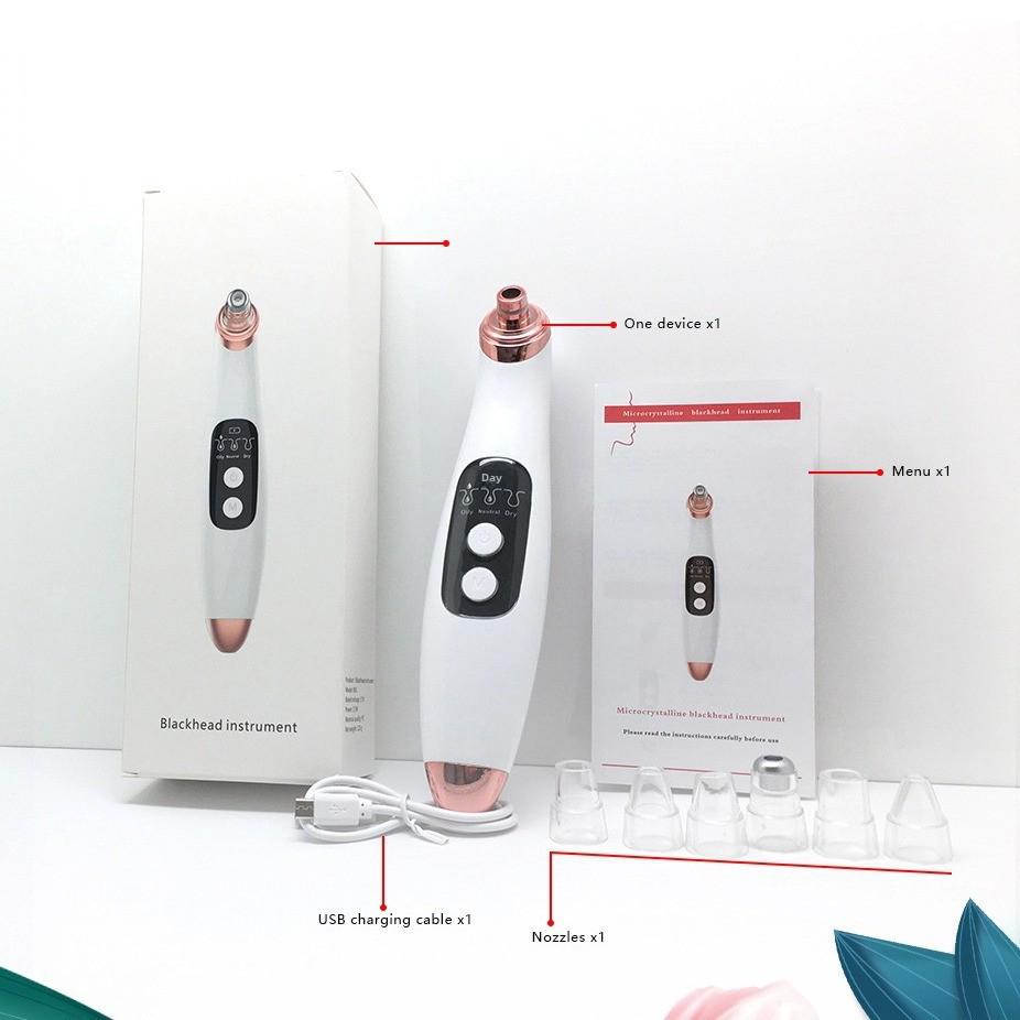 Electric Blackhead Remover and Pore Cleaner with Microcrystal Technology English Version
Electric Blackhead Remover and Pore Cleaner with Microcrystal Technology English Version