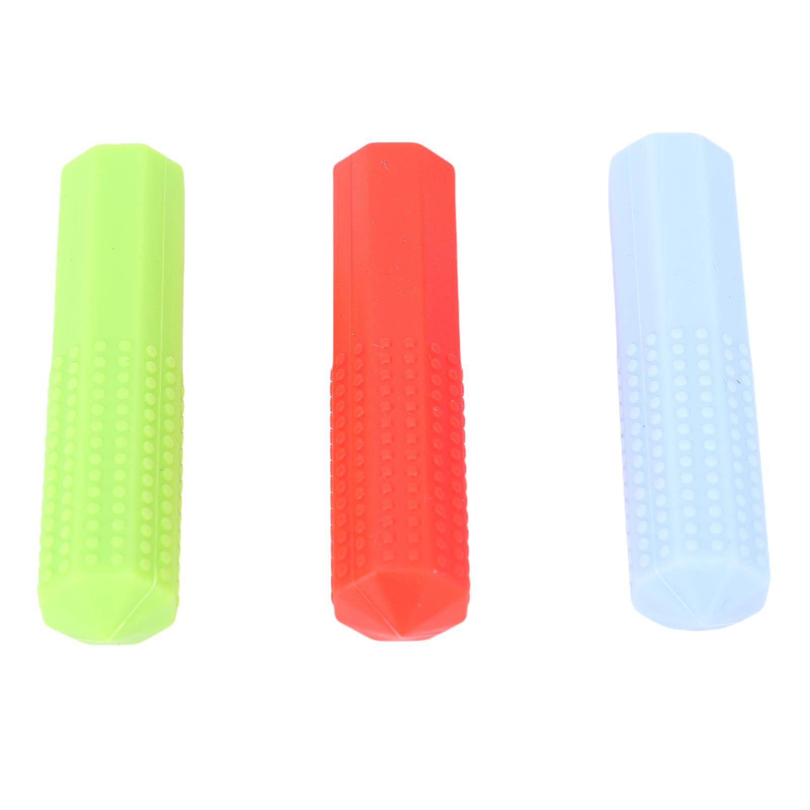 3 Pcs Pen Or Pencil Weights Silicone Comfortable Grip Handwriting Aid for Children 3 Colors
3 Pcs Pen Or Pencil Weights Silicone Comfortable Grip Handwriting Aid for Children 3 Colors