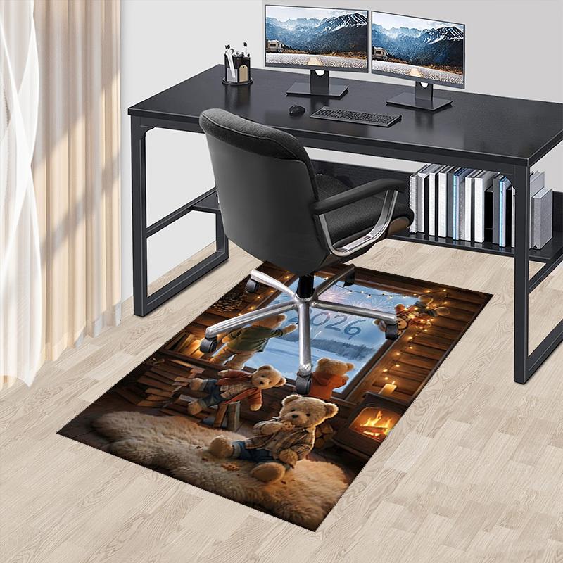 1pc Teddy Bears 2026 Fireworks Office Chair Mat - Anime Cartoon Design, Non-Slip Carpet for Home Decor, Seasonal Gift, Suitable for Office, Living Roo 60cm by 90cm
1pc Teddy Bears 2026 Fireworks Office Chair Mat - Anime Cartoon Design, Non-Slip Carpet for Home Decor, Seasonal Gift, Suitable for Office, Living Roo 60cm by 90cm