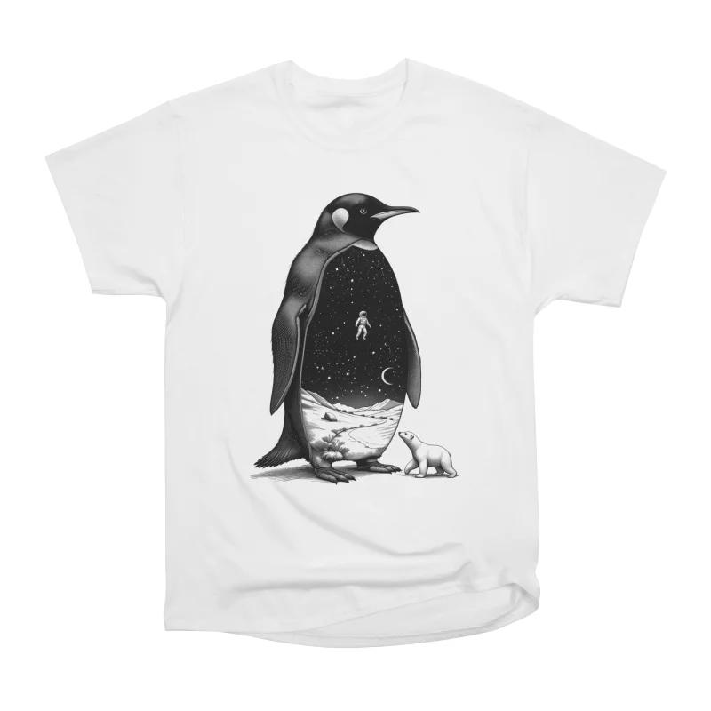 Men Casual Shirts Short Sleeves A PENGUIN AMONG WORLDS White Tees Oversized T-shirts S белый
Men Casual Shirts Short Sleeves A PENGUIN AMONG WORLDS White Tees Oversized T-shirts S белый